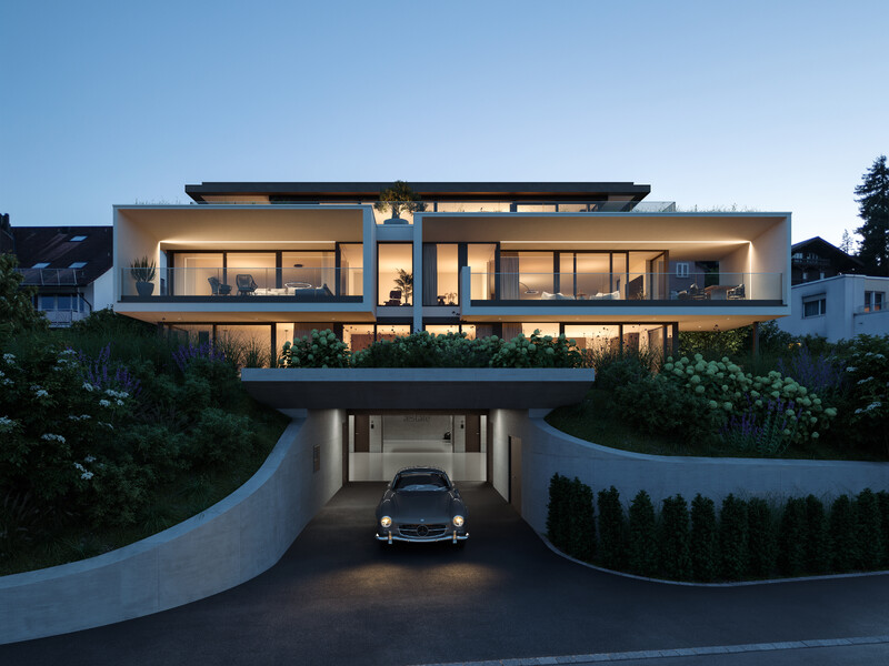 Neubau+Mehrparteinhaus+Oberrieden