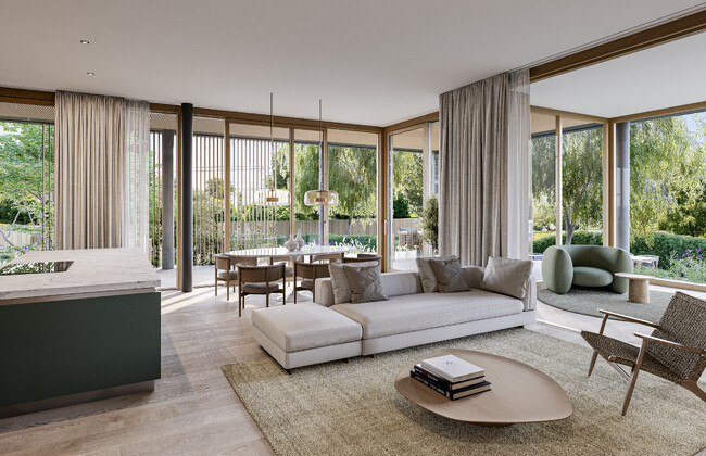 Apartment house «Lake Pavilion» Zug