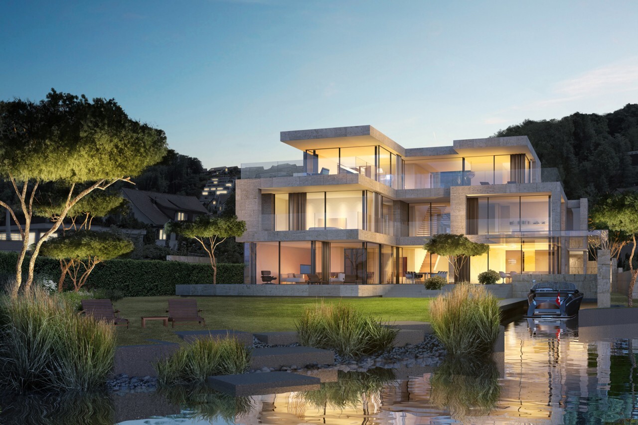 New villa, Lake Zurich