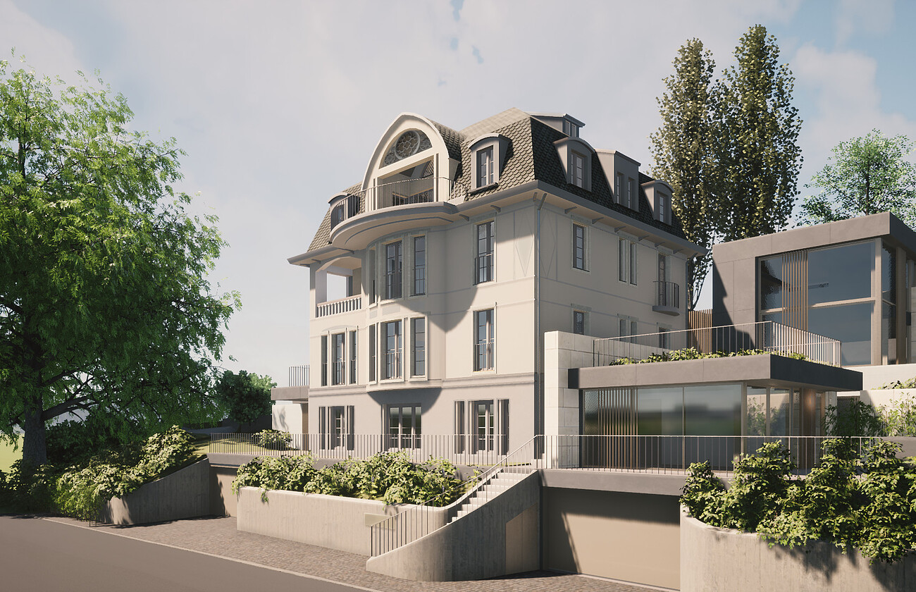 Villa conversion and new construction, Kilchberg