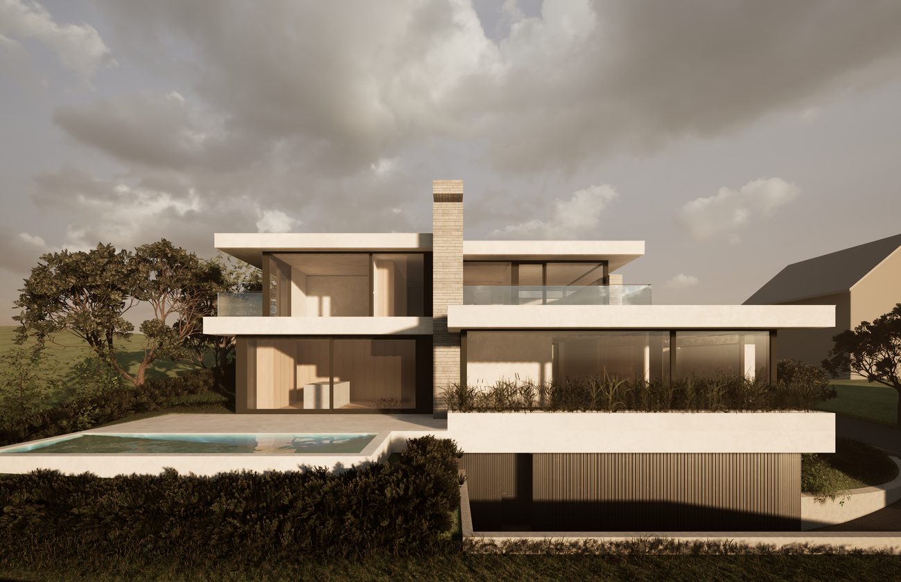 Neubau Villa Fürstentum Liechtenstein