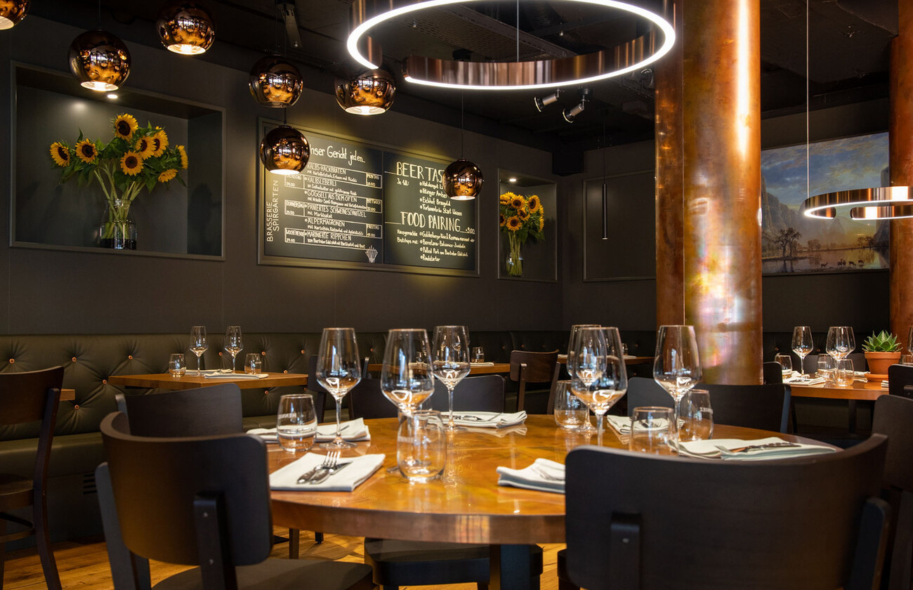 Brasserie, Spirgarten
